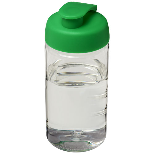 Bouteille de sport 500ml personnalisable H2O Active® Translucide et Vert